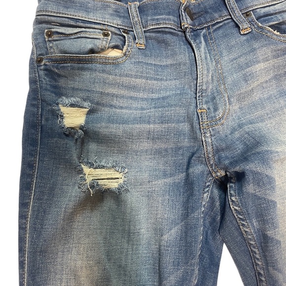 Hollister Women’s Jeans Skinny Advanced Stretch Distressed - Picture 3 of 6